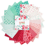 Berry & Sage Riley Blake 5" Stacker 42 100% Cotton Precut Quilt Squares Flowering Plants