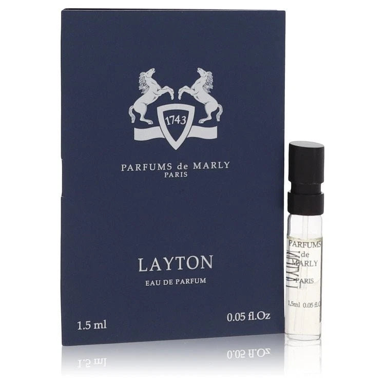Layton by Parfums De Marly Vial (sample) .05 oz For Men Made in France EDP