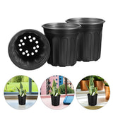 50 Pcs Pots with Drainage Holes Nursery for Plants Gardening Garden Plants
