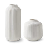 flature Nordic Ceramic Vases, Modern Decor for Pampas Grass, Boho Design White Pampas Grass
