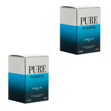 (2) Pure Oceanic by Karen Low, 3.4 oz EDT Spray for Men With Free shipping EDT