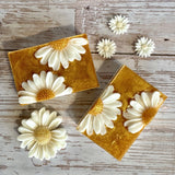 Handmade Decorative Soap Bar Daisy Flower Design Gift Soap Daisies