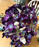 NOS Artificial Flowers Wedding Party Set Custom Made 2000.00 Value Bouquet