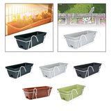 Hanging Flower Pot Window Vegetable Garden Plant Holder Balcony Planter Garden Plants