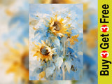 Sunshine Blooms - Vibrant Sunflower Art Print 5