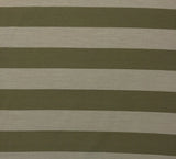 P KAUFMANN STRIPE SAGE OFF WHITE RAILROADED UPHOLSTERY FURNITURE FABRIC BTY 58"W Flowering Plants