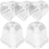5PCS Garden Cloche Stuffy Plant Cover Square Protection Dome Freeze Flowerpot Garden Plants