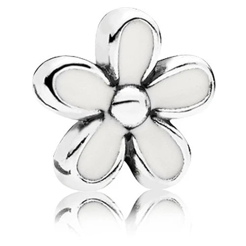 Pandora White Daisy Flower Locket Element Daisies