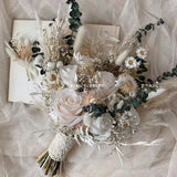 Dry Grass Wedding Bouquet Bridal Artificial Bouquet Boho Wedding Home Decoration Pampas Grass