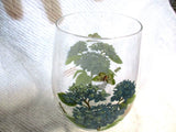 painted Hydrangea Macrophyila Hydrangea Portmeirion Botanic Garden glass Hydrangea