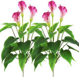 2 Plant Fake Bonsai Flowers  Indoor Outdoor Home Office Bedroom Table Decoration Green Plant