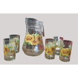 Vintage Briliant Glass Co. Sunflower 8
