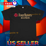 NEW SHIRT FOUR ROSES BOURBON LOGO T-SHIRT FUNNY USA UNISEX TEE SIZE S-5XL Roses