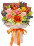 Forever Flowers Gifts for Her, Valentines Day Preserved Flowers Bouquet Birth... Hydrangea