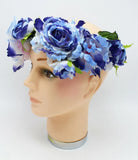 New Womens Flower Rose & Carnation Crown Wedding Headband nwt #HB4 Carnation