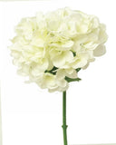 Creamy White Hydrangea Stem Artificial Flower Hydrangea