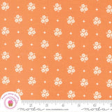 Moda BOUNTIFUL BLOOMS 37663 14 Orange Ochre Floral SHERRI & CHELSI Quilt Fabric Flowering Plants