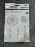 Heartfelt Creations HCPC 3437 Carnation Florals 1 PreCut Rubber Stamp Set USA Carnation