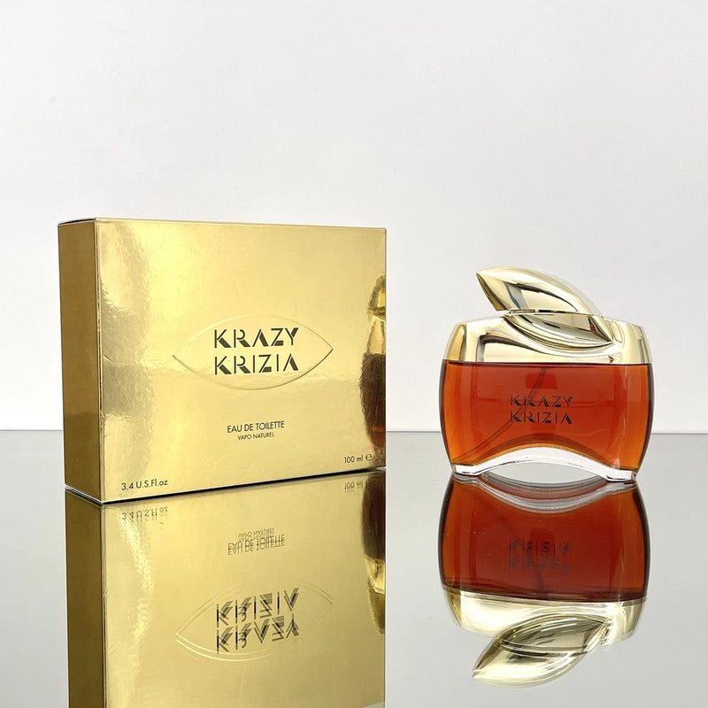 KRAZY KRIZIA for Women Eau De Toilette 3.4oz-100ml Spray Rare Discontinued (BQ17 EDT