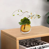 Artificial Flowers Arrangement In Vase With 3d Artificial Flower Green Plant Green Plant