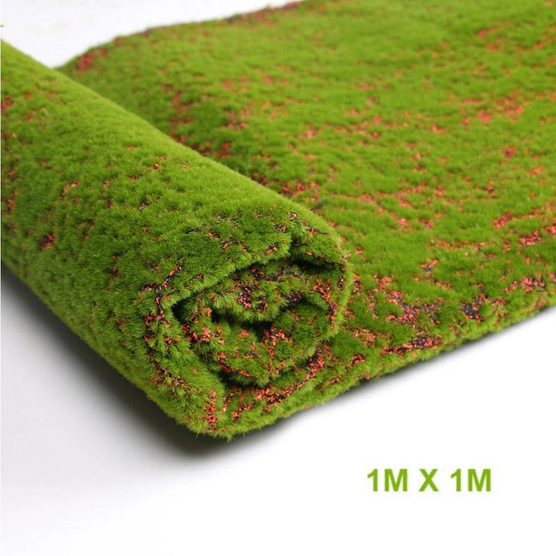 DIY Artificial Moss Fake Green Plants Mosses Grass For Ktv Patio Wall Decor Green Plant