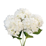 Artificial Hydrangea Flowers Long Stems 5 PCS 23.6Ó Real Touch Fake Silk Faux... Hydrangea