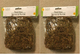 FLORAL MOSS for Artificial Arrangements - 67 Cu. In. - LOT (2) - NEW! FREE SHIP! Dried Flower