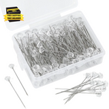 100 Pcs Corsage Bouquet Pins for Flowers, 2 Inch Floral Diamond Pins for Bouquet Bouquet