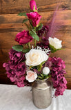 Silk flower arrangements centerpiece, Floral gift, Home decoration All Occasions Hydrangea