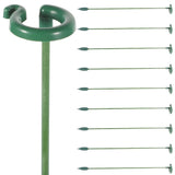 10 Pcs Gardening Plants Support Orchid Rod Plastic Flower Holders Stakes Garden Plants