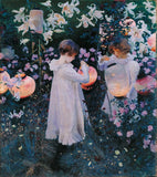 John Sargent Carnation Lily Rose 1885-1886 17"x 22" Archival Art Print Carnation