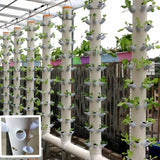 Hydroponic Colonization Pots Garden Vertical Tower Growing System Cups Soilless_ Garden Plants