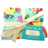 Pioneer Woman 6pc SWEET ROMANCE Fat Qtr 18" x 21" 100% Cotton Quilt Fabric Flowering Plants