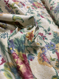FLORAL PRINT COTTON (SOFT FURNISHING FABRIC) By WILSON : #BFP1 Flowering Plants