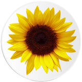 Sunflower - 10 Pack Circle Stickers 3 Inch - Flower Beautiful Floral Sunshine Sunflower