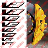 Cadillac CTS-V Brake Caliper Decal Escalade SUV CTS Car Window Vinyl Sticker Roses