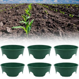 Green Plastic Plant Protector for Soil Stability Pest Prevention Garden Use Garden Plants