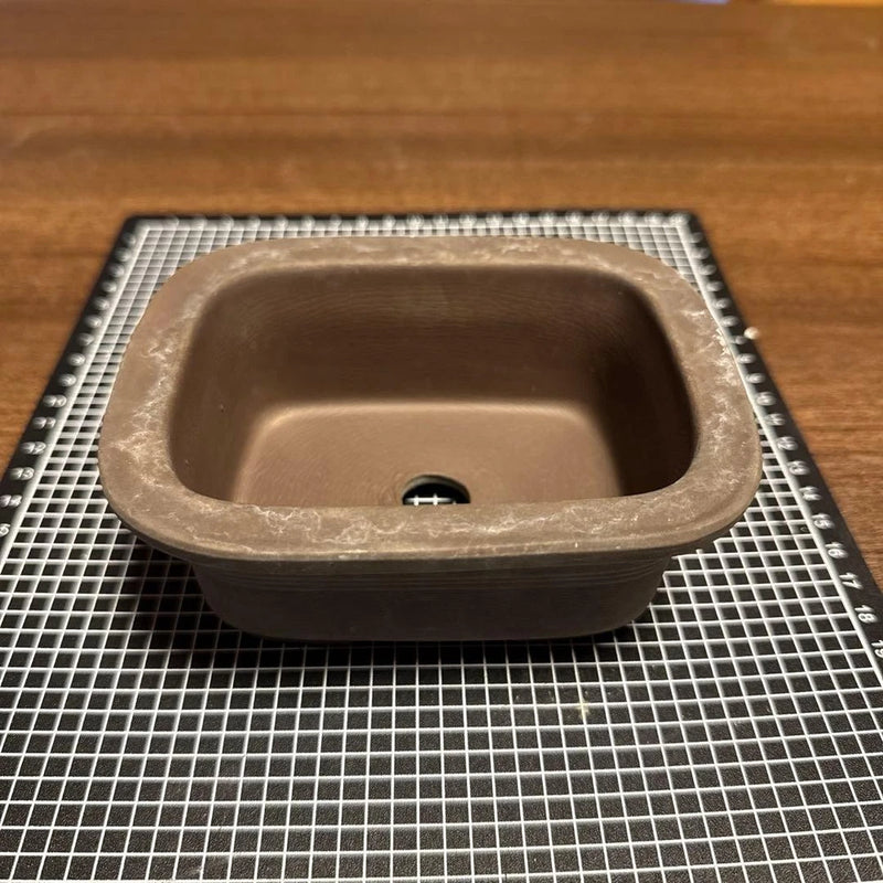 Bonsai Pot Rectangular Bonsai Pot for Plants Garden Planter Garden Plants