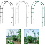 240 cm Metal Garden Arch for Climbing For Plants and Elegant Garden Decor Garden Plants