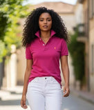 RALPH LAUREN ARUBA PINK ORANGE PONY SKI„NY POLO NWT S L Roses