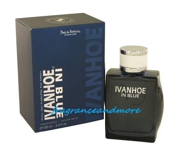 YVES DE SISTELLE IVANHOE IN BLUE FOR MEN 3.3 OZ 100 ML EAU DE TOILETTE SPRAY NIB EDT