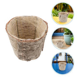 2 Pcs Flower Pots Indoor Decorative Plant Retro Garden Home and Kitchen Planter Garden Plants