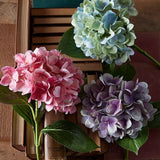 NEW!~RAZ Imports~26" HYDRANGEA FLOWER SPRAY~Spring/Easter~Pick Pink Blue Purple Hydrangea