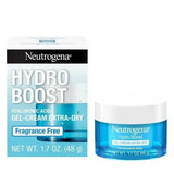 Neutrogena Hydro Boost Gel-Cream, Extra Dry, Fragrance Free-1.7fl. oz New in Box Bouquet