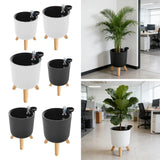 Self Watering Plant Pot Gardening Plant Container for Yard Patio Courtyard Garden Plants