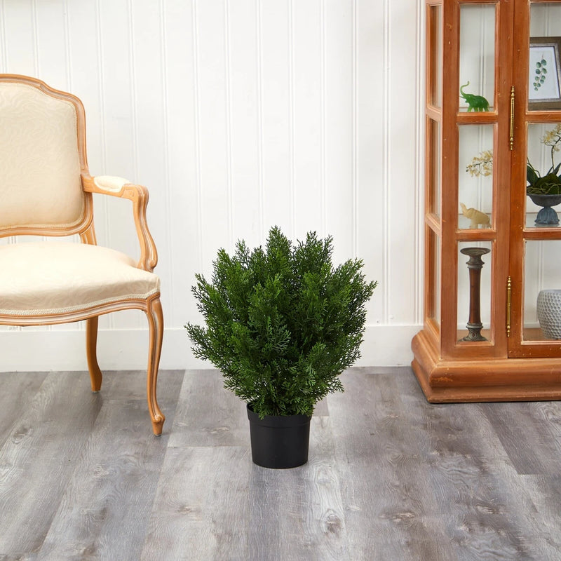 2Õ Cedar Topiary Artificial Tree UV (Indoor/Outdoor) Home Decor. Retail $96 Green Plant