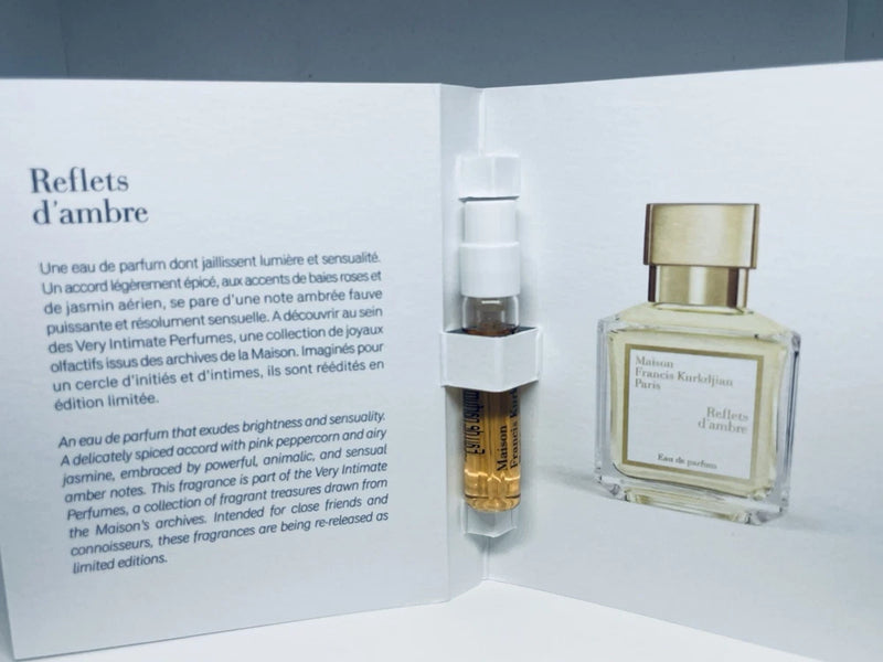 Maison Francis Kurkdijan Reflets D'ambre EDP Sample Spray 2ml EDP