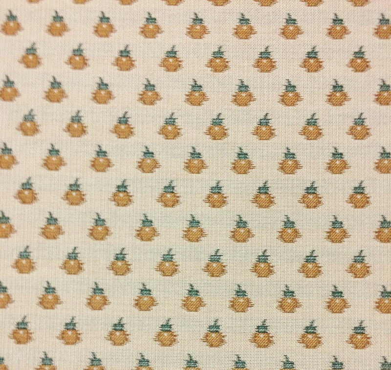 BALLARD DESIGNS PIPPA GOLDEN YELLOW PETITE FLORAL JACQUARD FABRIC 1.75 YARD 56"W Flowering Plants