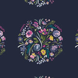 Moon Glow Reflect - Trouvaille - Art Gallery 100% Cotton Fabric Flowering Plants
