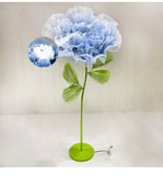 Simulation Peony Flower with LED Automatic Opening and Closing Silk BouquetÉ Peony